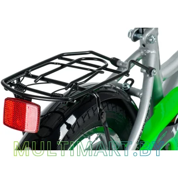 Детский велосипед Novatrack Vector 123VECTOR.SL20 (серебристый/салатовый, 2020) картинка 6